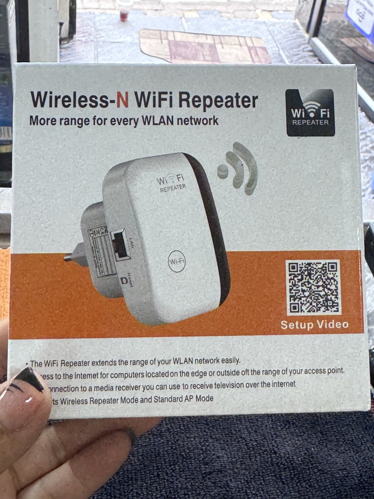 Repetidor Wifi inalambrico