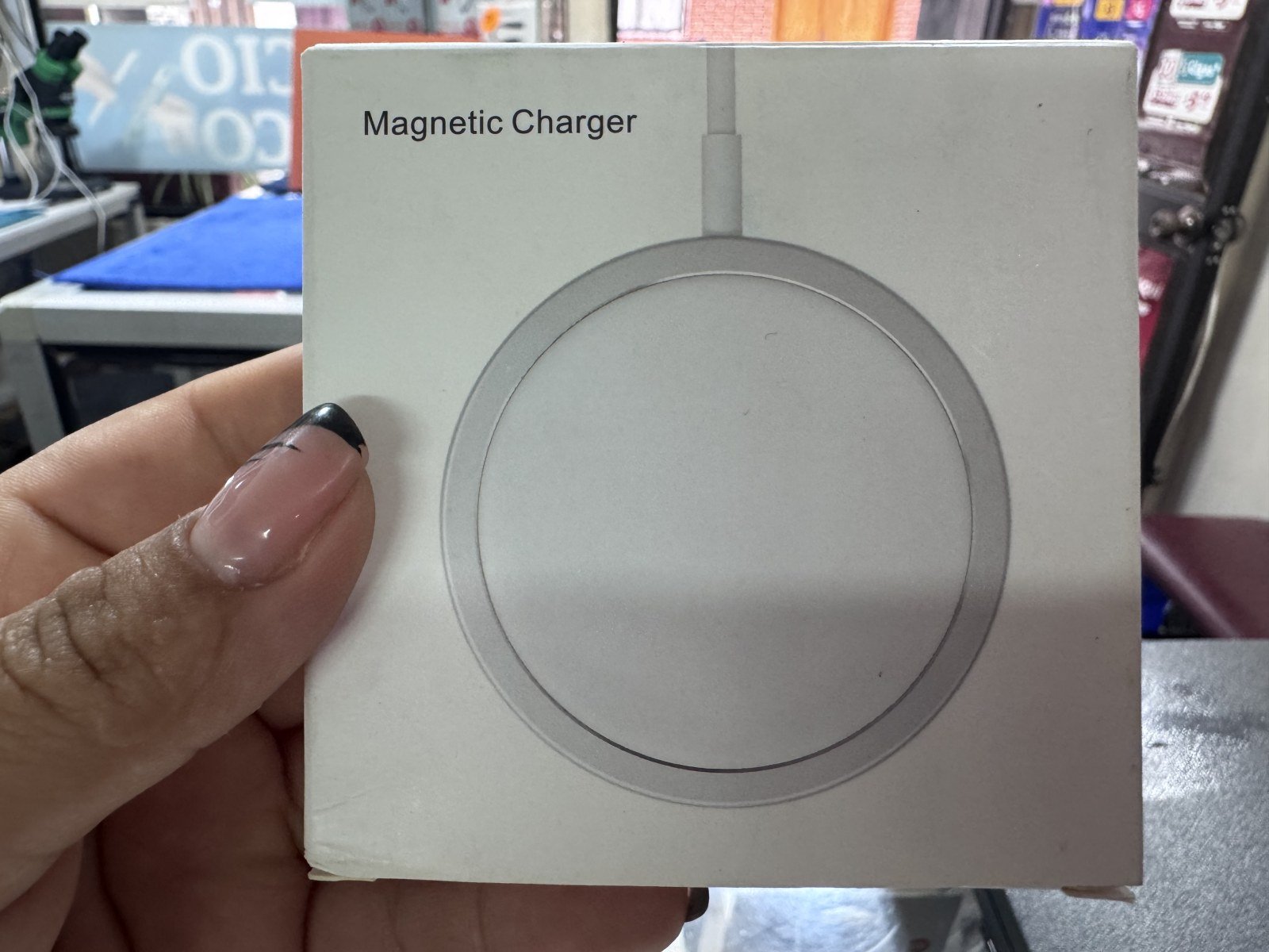 Cargador magnético