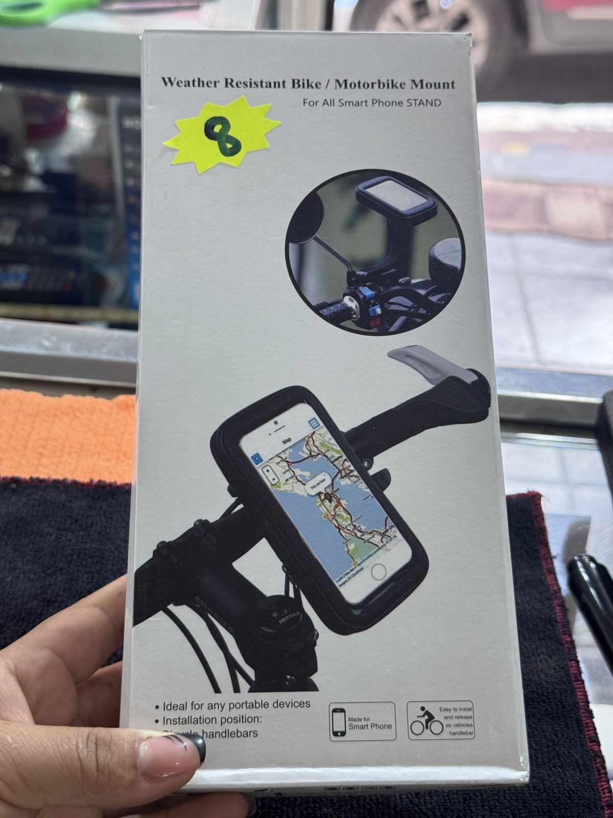Soporte de bicicleta/moto