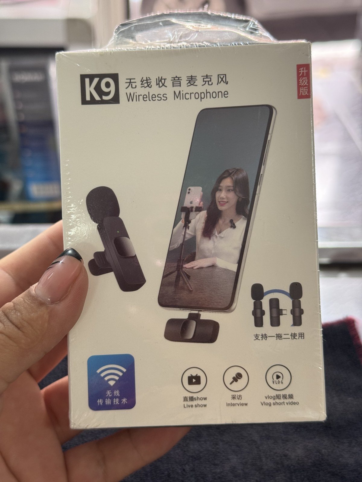 Micrófono inalámbrico K8/K9